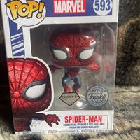 Funko Pop! Spider-Man #593 – Diamond Collection