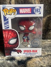 Funko Pop! Spider-Man #593 – Diamond Collection
