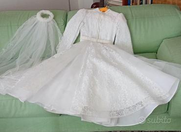 abito comunione bambina vintage anni 60