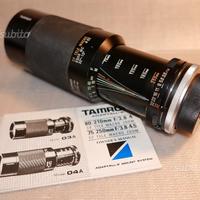 TAMRON ZOOM 75/250 f/3.8-4.5 per CanonFD