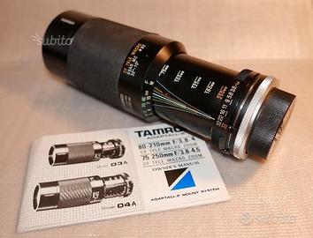 TAMRON ZOOM 75/250 f/3.8-4.5 per CanonFD
