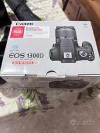 Canon eos 1300 d + accessori