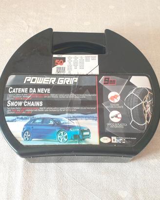 Catene da neve coppia POWER GRIP gruppo 50 - 9 mm