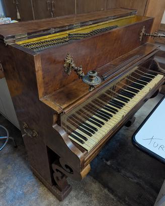 Pianoforte Verticale Antico fine '800