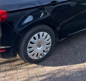 Cerchi borchie 16 ferro originali golf vw 5x112