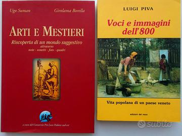 6 Libri VENETO - Mestieri e Tradizioni del passato