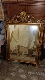 specchio dorato consegna in sede zona m mario