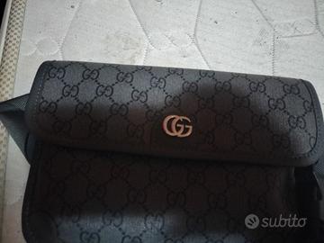 borsello Gucci uomo grigio 