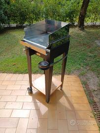 grill inox a gas