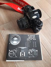 Reflex analogica Canon A-1 + Canon FD 50mm f/1.4