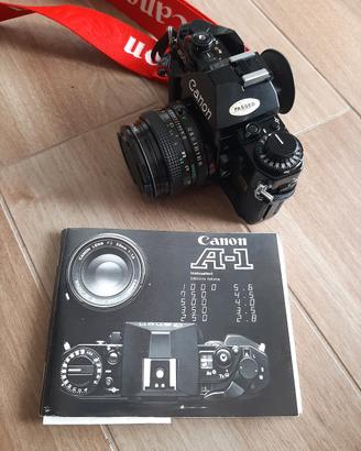 Reflex analogica Canon A-1 + Canon FD 50mm f/1.4