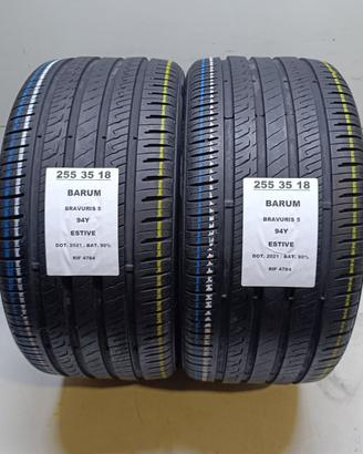 2 GOMME 255 35 18 BARUM RIF4784