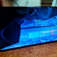 Smart TV 40 pollici con Schermo da cambiare