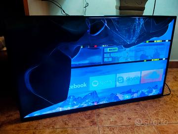 Smart TV 40 pollici con Schermo da cambiare