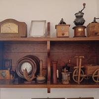 libreria antiquariato legno noce 