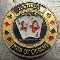 Poker Card Guard "Ladies"