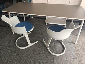 Coppia sedie design Varier sedia Social® Tilt