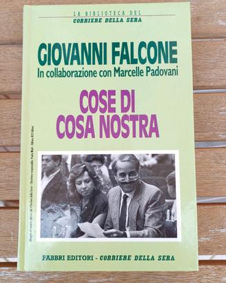 Libro Giovanni Falcone " Cose di cosa nostra"