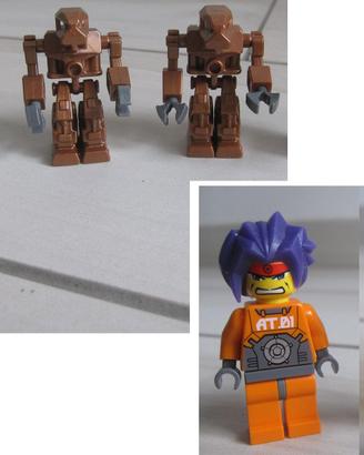 LEGO Minifigure Exo Force Ryo Devastator Iron Dron