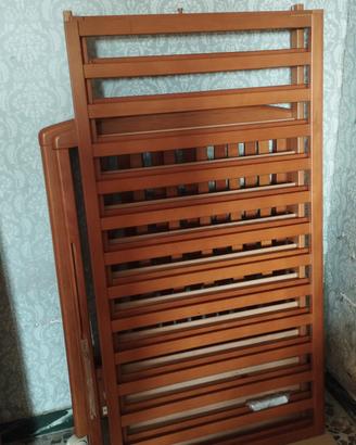 lettino con cassetto e materasso, 