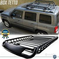 Portapacchi Tetto Auto PER JEEP PATRIOT Bagagliera
