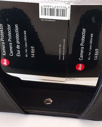 Leica Camera Protector 14869 M8 / M9 Custodia Nera