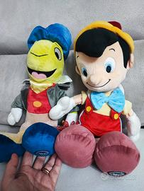 peluche Pinocchio e Grillo parlante