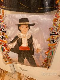 Costume carnevale Zorro bandito mascherato - Abbigliamento e