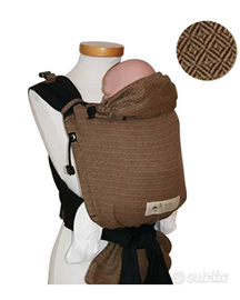 Marsupio Storchenwiege  BaBy Carrier color Cafè