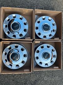 Cerchi in ferro con copri ruote originali fiat 500