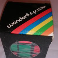 cubo Rubik di Wonderful Puzzler anni'80