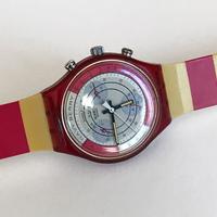 Cronografo Swatch Chrono Navy Berry 1991