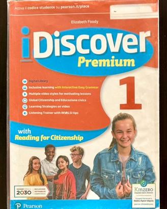 Libro inglese 1^ media iDiscover