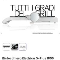 Bistecchiera Elettrica G-Plus 1800 Watt bianca