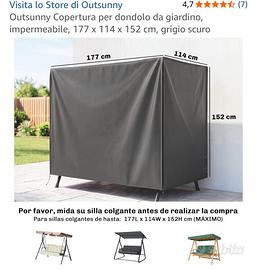 copertura per dondolo
