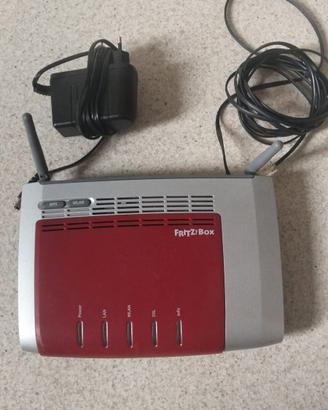 Modem Router Fritzbox 3272 con cavi