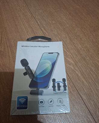 Microfono Lavaller Wireless 