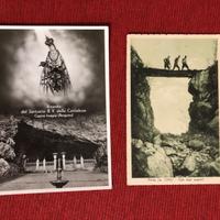 Lotto 7 cartoline prov. Bergamo