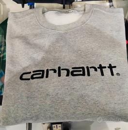 Felpa Carhartt Logo Grey XL
