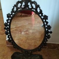 Antico specchio basculante brev.R.N.n.1000 bronzo