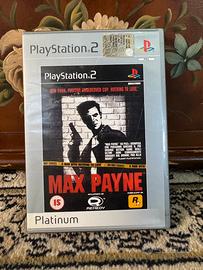 Max Paybe (Platinum) PAL PS2 MANUALE FUNZIONANTE