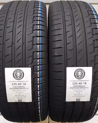 2 GOMME 235 60 18 CONTINENTAL A54144