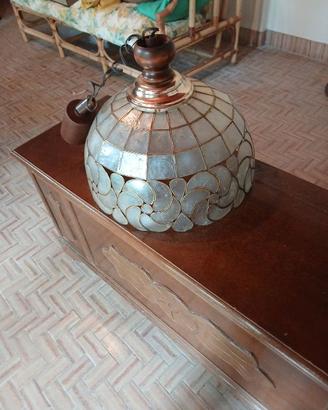Lampadario in madreperla