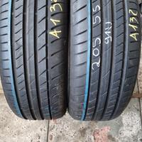 2 gomme 205 55 16 DUNLOP a132