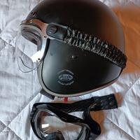 Casco jet Airoh Garage IN FIBERGLASS tg.L