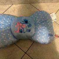 Cuscino Fiocco Stitch Disney Blu