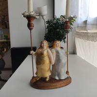 Statua Candelabro Angeli Ciccione