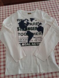 maglia cotone maniche lunghe