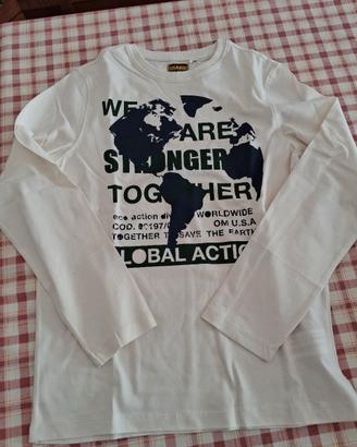 maglia cotone maniche lunghe