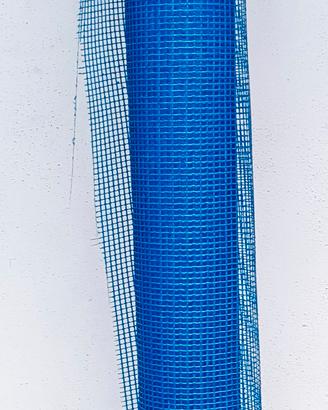 rete in fibra di vetro blu